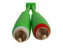 Udg Ultimate Cavo RCA-RCA Dritto Verde 1,5 Metri - U97001GR
